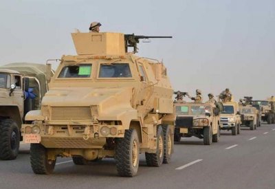 الجيش المصري يعلن مقتل عشرات الإرهابيين في سيناء