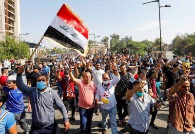 بغداد.. رصاص وقتلى في فيديو المواجهات بين الأمن والمتظاهرين