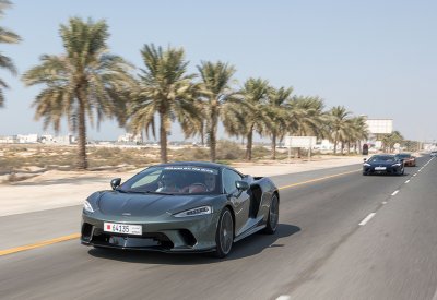 ماكلارين البحرين تستضيف فعالية حصرية لتجربة قيادة سيارة ماكلارين GT