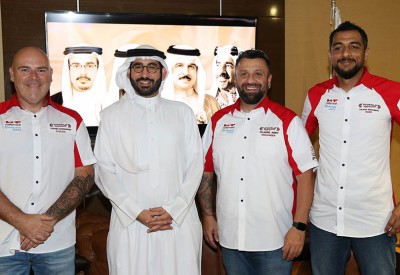 المؤيد يطلع على استعدادات فريق ويلز أوف أرابيا للمشاركة في رالي دكار للدراجات النارية