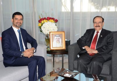رئيس هيئة الطاقة المستدامة يستقبل وزير شئون الكهرباء