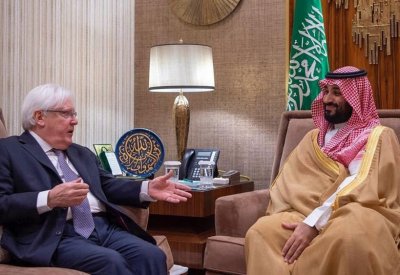 غريفثس يشيد بجهود محمد بن سلمان للتوصل لحل شامل باليمن