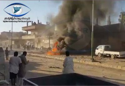 سوريا.. مقتل 5 وجرح 13 بانفجار سيارة مفخخة شمال الرقة