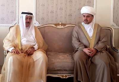 رئيس المجلس الأعلى للشؤون الإسلامية يستقبل النائب الأول لرئيس مجلس المفتين لروسيا