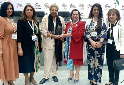 جمعية سيدات الأعمال تشارك في مؤتمر غرفة التجارة الآسيوية ‏العربية بنيودلهي