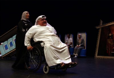 البيرق المسرحي يقدم مسرحية " سالفة بايق"