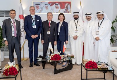 وفد من الهيئة الوطنية للنفط والغاز يجتمع مع عدد من الشركات النفطية الاقليمية والعالمية في ابو ظبي