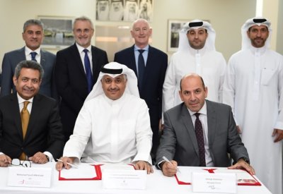 وزير المواصلات يوقع اتفاقية مع شركة (إس إس بي) لتشغيل منافذ للطعام بمطار البحرين