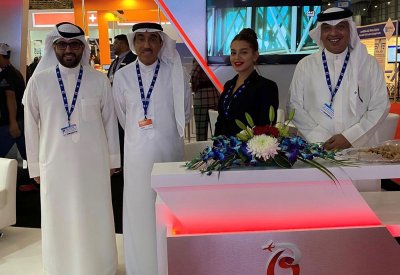 شركة خدمات مطار البحرين "باس" تشارك في معرض دبي للطيران