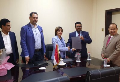 توقيع مذكرة تفاهم بين مؤسسة حلول لمجتمعات مستدامة ومؤسسة التنمية الإنسانية