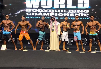 السعيدي وصيف عالمية بناء الأجسام بالفجيرة يعرب عن فخره واعتزازه بالإنجاز المشرف