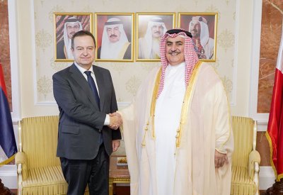 وزير الخارجية يجتمع مع وزير خارجية صربيا