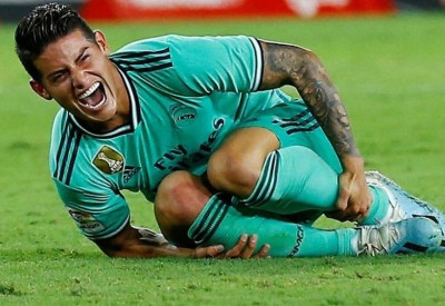 إصابة في الركبة تبعد خاميس عن ريال مدريد حتى نهاية العام
