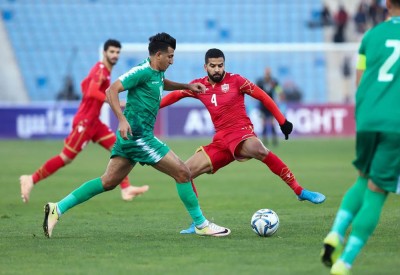 تعادل المنتخب البحريني ونظيره العراقي بدون أهداف في التصفيات الآسيوية المزدوجة