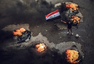  دعوة لـ"تظاهرة مليونية" في بغداد.. وقتلى وجرحى بالناصرية 