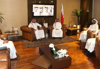 المؤيد يتسلم التقرير النهائي لهيئة تحكيم فض منازعات مستحقات الرياضيين