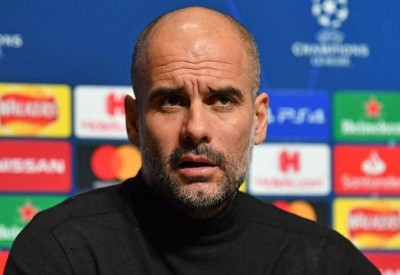 غوارديولا يكشف المدة التي سيغيبها أغويرو عن الملاعب
