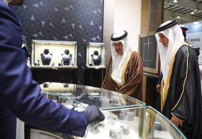 ارتفاع نسبة المبيعات بحوالي 33% بمعرض الجواهر العربية