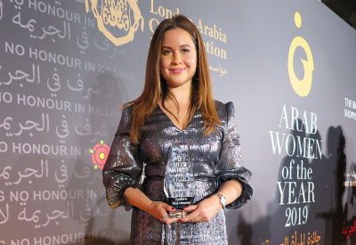 ريا أبي راشد تفوز بجائزة المرأة العربية بلندن في نسختها الخامسة