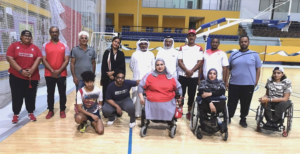 وفد منتخب ذوي العزيمة لألعاب القوى يغادر  إلى مدينة دبي