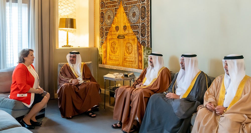 سمو ولي العهد: البحرين مستمرة في تعزيز شراكتها الاستراتيجية مع مصر