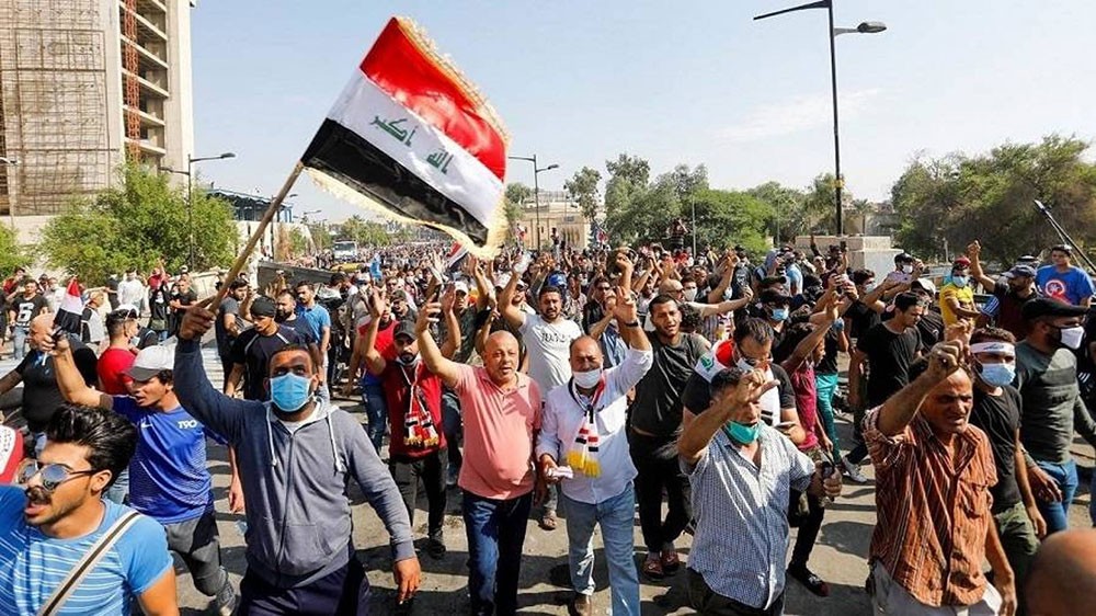 بغداد.. رصاص وقتلى في فيديو المواجهات بين الأمن والمتظاهرين