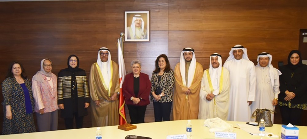 حقوق الإنسان تبحث مع الديوان الوطني لحقوق الإنسان الكويتي استحداث آليات التعاون