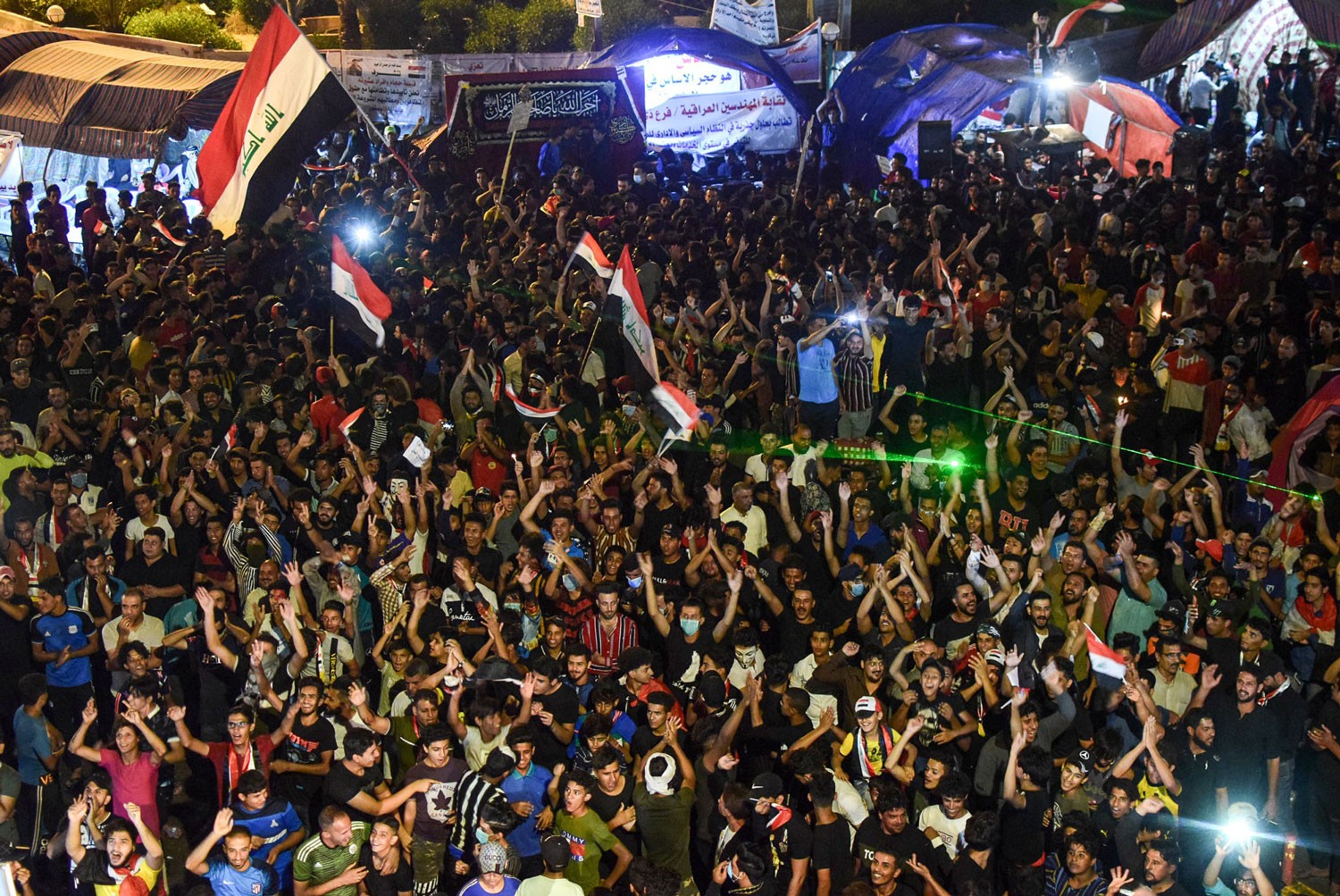 الأمم المتحدة: الأمن العراقي يطلق النار على المتظاهرين