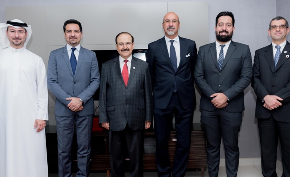 ميرزا يبحث مع شركة ترشيد الطاقة للاستشارات مشاريع رفع كفاءة الطاقة