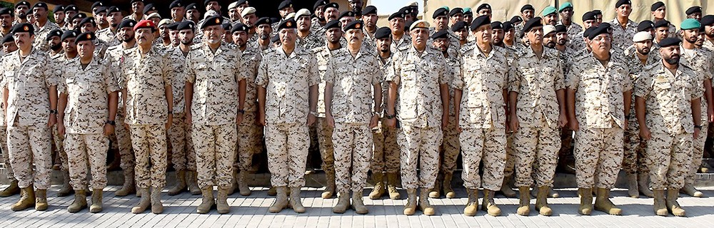 ختام تمرين إحدى الدورات المتخصصة في إحدى وحدات قوة دفاع البحرين