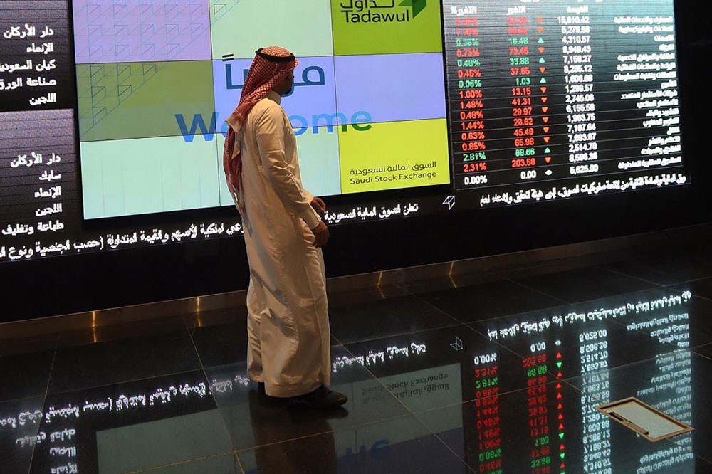 مؤشر سوق الأسهم السعودية يغلق مرتفعاً