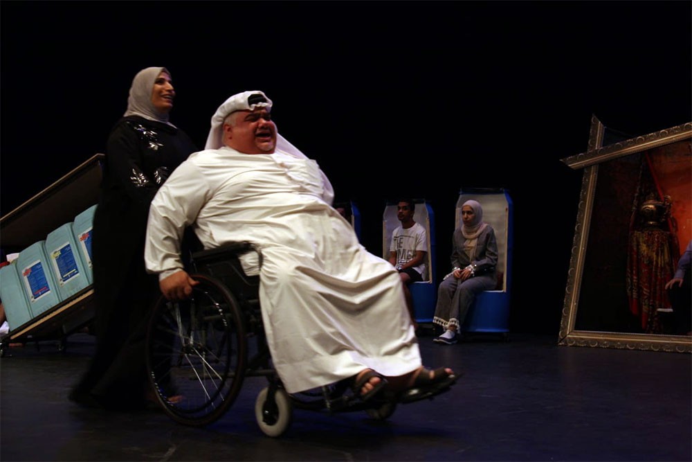 البيرق المسرحي يقدم مسرحية " سالفة بايق"