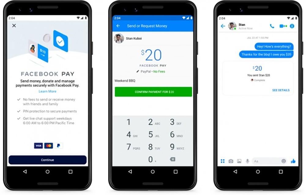 الفيسبوك تدخل لسوق خدمات الدفع مع خدمة الدفع Facebook Pay