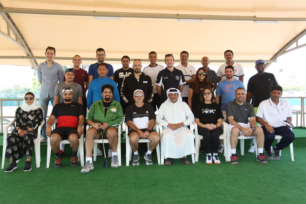 الاتحاد البحريني للتنس ينظم دورة تدريبية للمدربين
