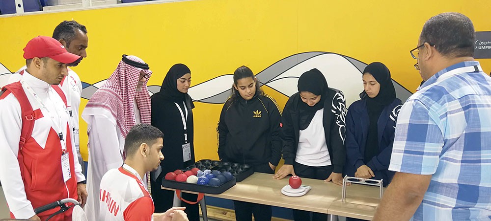 انطلاق منافسات بطولة البحرين الأولى المفتوحة للبوتشيا