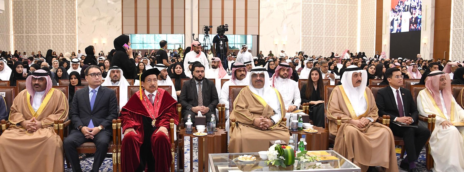 سمو رئيس الوزراء ينيب سمو الشيخ سلمان بن خليفة لحضور حفل تخريج طلبة جامعة AMA الدولية