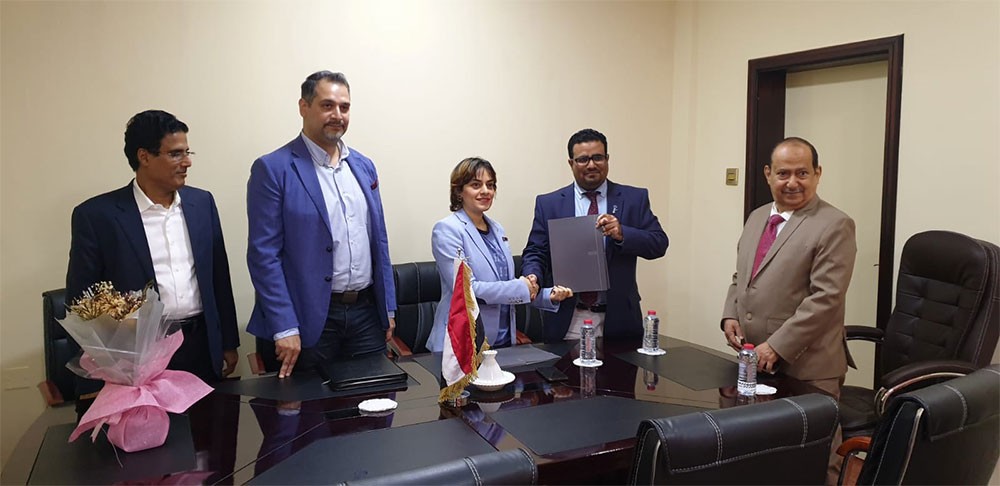 توقيع مذكرة تفاهم بين مؤسسة حلول لمجتمعات مستدامة ومؤسسة التنمية الإنسانية