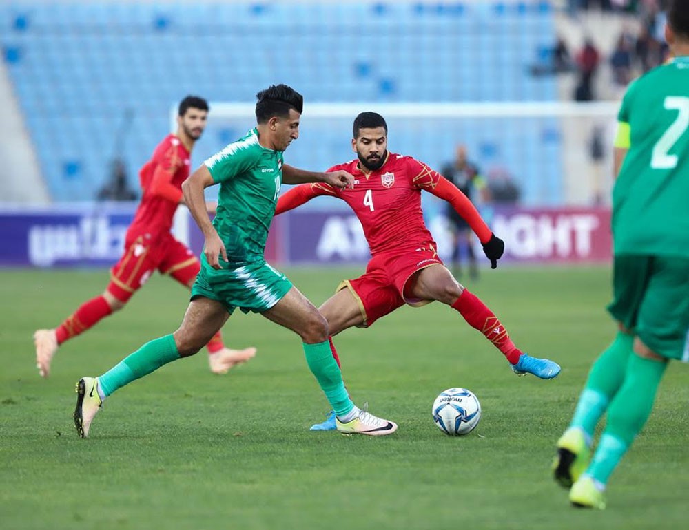 تعادل المنتخب البحريني ونظيره العراقي بدون أهداف في التصفيات الآسيوية المزدوجة