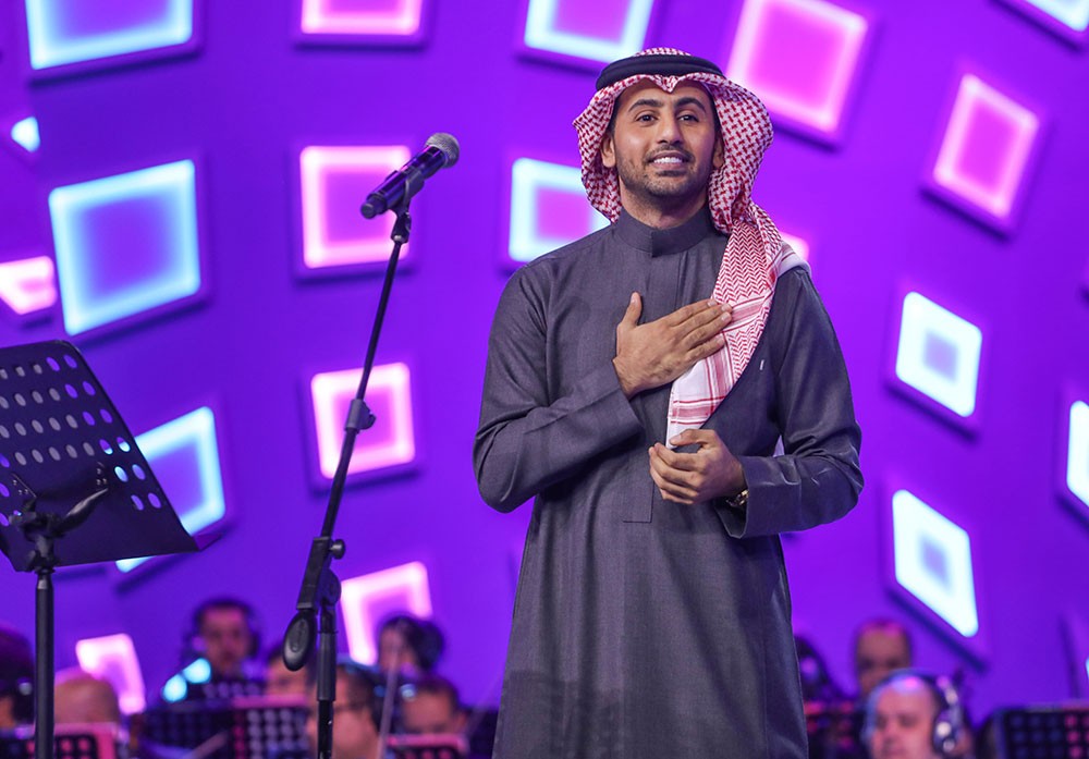 فؤاد عبد الواحد يتألق في حفل موسم الرياض
