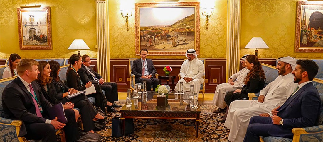 وزير المالية والاقتصاد الوطني يلتقي نائب وزير الخزانة الأمريكي