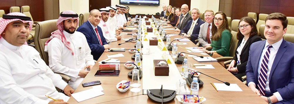 سعي متواصل لتعزيز التعاون المشترك بين مجلس النواب والكونغرس الأمريكي