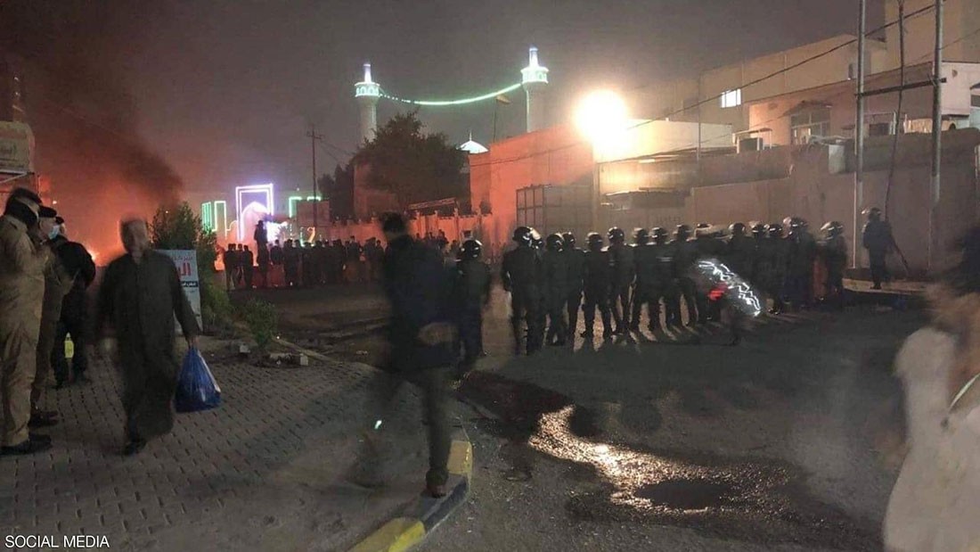  قنصلية إيرانية أخرى "هدف للمتظاهرين العراقيين" 