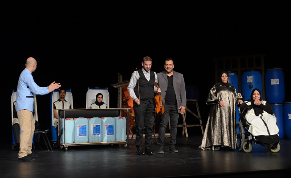 " سالفة بايق" في المهرجان المسرحي الخليجي للاعاقة