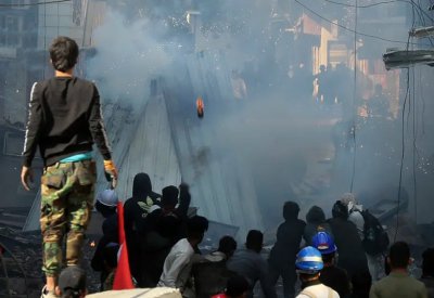 بغداد.. هجوم بقنبلة يدوية يصيب 9 من قوات الأمن