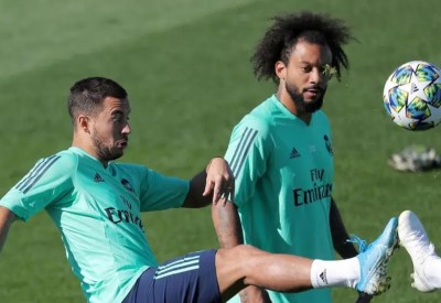 هازارد ومارسيلو يغيبان عن "الكلاسيكو" بسبب الإصابة