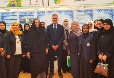جامعة البحرين تفوز بالمركز الأول في المعرض الزراعي التعليمي
