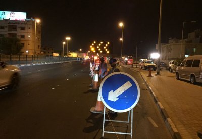 (الأشغال): تنفيذ 3544 تحويلاً مرورياً خلال الربع الثالث من العام