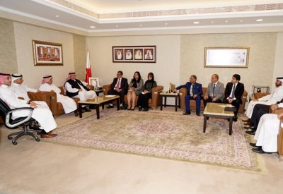اللجنة المشتركة بين وزارة العدل وجمعية المحامين البحرينية تعقد اجتماعا لها