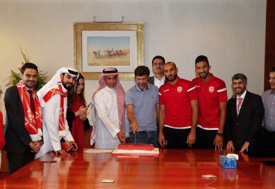 بنك الخليج الدولي يحتفي بأبطال المنتخب الوطني لكرة القدم
