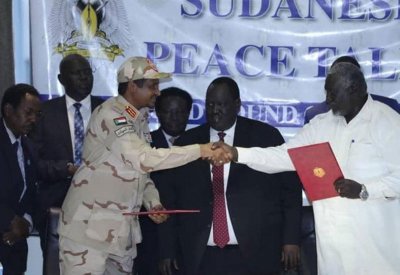 الحكومة السودانية والحركة الشعبية توقعان اتفاق فتح المسارات